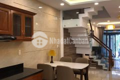 Nhà mới xây hxh đường lê văn thọ gò vấp 4 tầng kiên cố nội thất đầy đủ, chỉ xách vali vào ở