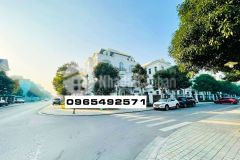 Siêu phẩm biệt thự vinhomes riverside, long biên, lô góc 420m2x 4t, mt 40m, giá 130 tỷ