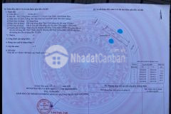 Cắt lỗ sâu lô đất bắc vân phong diện tích 622,8m2 đại lãnh