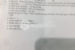 Bán đất quỳnh giao, quỳnh phụ.102m2 x mt5m.lh0336888600.