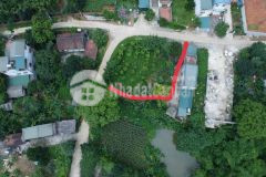 Bán lô góc 3 mặt tiền siêu đẹp, tặng thêm 90m2 đất ngoài sổ tại miễu tiến xuân, gần khu đh quốc gia