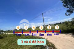 Bán lô đất cạnh tt.gò dầu, tây ninh. dt 156m2full thổ cưsổ sắn