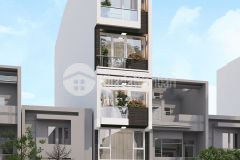 Nhà 7 tầng tại ngô xuân quảng trâu quỳ gia lâm, thiết kế căn căn hộ chung cư mini, thích hợp mua