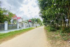 Bán đất thổ cư diên xuân giá rẻ mặt tiền đường bê tông liên thôn