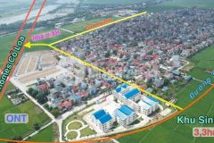 Bán lô góc e1 đất đấu giá dục tú đông anh