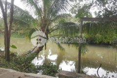 Bán đất 2 mặt tiền đường bờ sông sông rộng 20m và rạch nhánh thành phố thuận an, bình dương