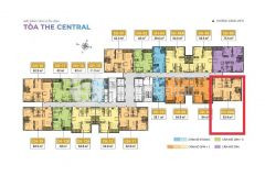 Căn 08a toà i3 the central giá tts 2.9 kí mới cdt call034.8888.913 xem nhà 247