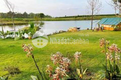 Đất thổ cư sổ sẵn ngay ql14 view hồ sinh thái