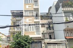 Bán căn hộ dịch vụ 4 lầu mặt tiền đường số lý phục man, p.bình thuận, quận 7