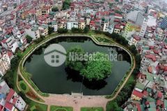 Bán nhà mặt hồ văn chương, đống đa 80m, 8.2m măt tiền, vỉa hè kinh doanh đỉnh 36 tỷ