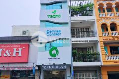 Cho thuê nhà hai bà trưng, quận 1,trệt 3 lầu ngay chợ tân định