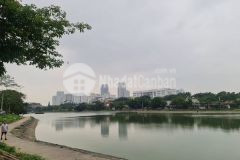 Siêu hiêm lô góc 3 mặt đường, view hồ, ô tô, ngõ thông 50m 5,45 tỷ