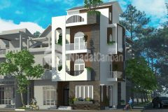 Nhà mặt tiền đồng tâm, f4, gần cây xăng nam thiên đà lạt