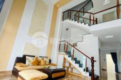 Nhà phố đẹp vị trí đắc địa 1 trệt lửng 1 lầu 3pn, trung tâm tp bến tre, sổ hoàn công đầy đủ