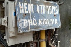 Bán nhà chính chủ ở ngõ 477 kim mã, ba đình