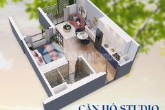 Quỹ căn studio giá tốt nhất thị trường vinhomes ocean park 40m2 the zurich hướng đn view hồ