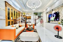 Gò vấp, hxh 1 sẹc, nhà mới ở ngay đường số 8 p11, 5 tầng chỉ 6.580 tỷ