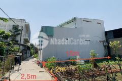 Chính chủ bán 95,8m2 đất thổ cư sát chợ bình chánh, shr, 2.19 tỷ. lh0909600809.