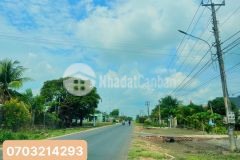 Bán gấp lô đất nhà, mặt tiền đường nhựa 340 triệu sổ sẳn