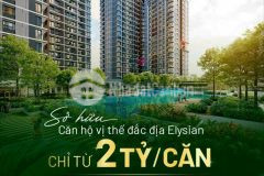 Elysian thủ đức đa dạng diện tích căn hộ