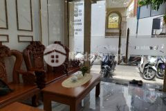 Nhà mặt tiền thụt, 87m2, 4 lầu, phú nhuận, giá 15 tỷ,