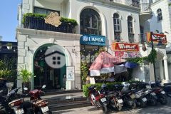 Biệt thự mặt phố nguyễn lam, long biên, kinh doanh sầm uất, 218m2x4 tầng, mặt 9m, 102 tỷ