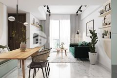Cho thuê căn hộ midtown, 2 bed, full nội thất lh 0907 727308