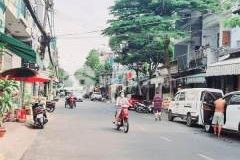 Giảm sâu 500tr cần bán nhà mt p.tân quý, q.tân phú, dt79m2, 2 tầng btct, nở hậu, giá 6.4 tỷ tl