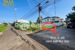 Đất hẻm đường phạm phú thứ gần kđt ecocity giá 1.85 tỷ