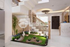 Bán nhà 1 trệt 1 lầu hẻm 10m có vỉa hè đường lê lợi hướng đông bắc.