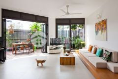 Bán nhà mặt tiền đường trương công định hướng tây bắc, phường 8