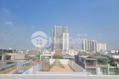 Nhà mới xây 80m2 5 tầng mặt tiền kdc bình phú trần văn kiểu q.6, 15.2 tỷ