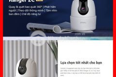 Camera imou ranger 2c bạn đã biết gì