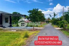 Bán lô đất tây ninh, châu thành 8x14 full thổ cứ 295tr bán nhanh