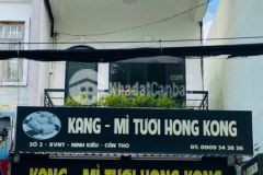 Cho thuê nhà 1 trệt 2 lầu mặt tiền đường hùng vương, thới bình, ninh kiều, cần thơ nhà gần vincom