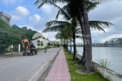 Bán nhanh ô đất view mặt hồ hùng thắng,hạ long full xây dựng 100