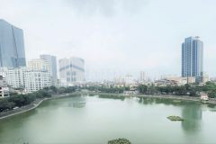 Bán nhà quận ba đình, view hồ, 112m 7t, kd đỉnh, giá 58 tỷ. lh 034.915.7982.