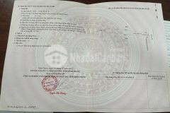 Gấp,chỉ 390tr 257m2 đất mặt tiền đường nhà nước lộ giới 12 mét, cách dt 756 chỉ 500m, thổ cư 100m2