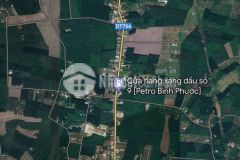 390tr 257m2 đất mặt tiền đường nhà nước lộ giới 12 mét, cách dt 756 chỉ 500m, thổ cư 100m2