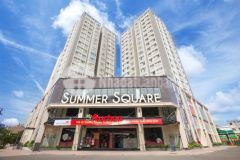 Cho thuê căn hộ summer square 243 tân hòa đông.quận 6 diện tích 63m², 2 phòng ngủ, 2wc.