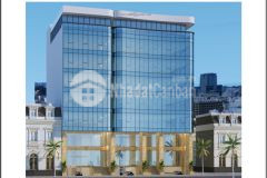 Cho thuê tòa nhà văn phong vip 9 tầng mặt phố hoang ngân.dt 222m2, mt 10m. gia 15.000usdtháng