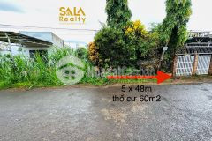 Mặt tiền đường nhựa số 1 thôn 8 cưebur 5 x 48m 660 triệu