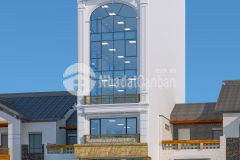 Ban gâp toa nha văn phong xây mơi 8 tâng lô goc măt phô vong. dt 100m2. gia 58 ty