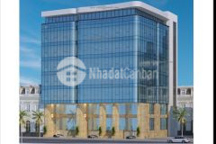 Cho thuê tòa nhà văn phong vip 9 tầng lô goc mặt phố hoang ngân.dt 400.5m2. gia 27.000usdth