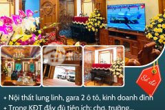 Bán biệt thự gia lâm, rất có lộc, nội thất nhìn là mê, gara 2 ô tô, an sinh đỉnh.