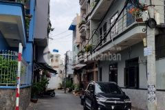 Bán gấp nhà hẻm rạch bùng binh q.3, 4,4x12 8tỷ.