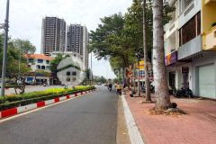 Cho thuê nhà 1 trệt 3 lầu mặt tiền đường nguyễn thái học, phường 7