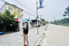 Đất cô tô giá rẻ, mặt đường cực rộng, gần bãi biển đẹp.