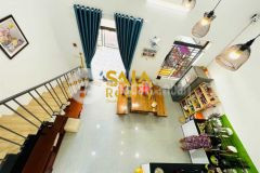 Nhà mê lửng hẻm nguyễn công trứ 2 mặt tiền 616m. giá 1 tỷ 750 triệu