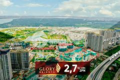 Bán căn hộ glory heights 2pn chỉ 2.7 tỷ 59m2 tại kđt vinhomes grand park giá tốt mua ngay